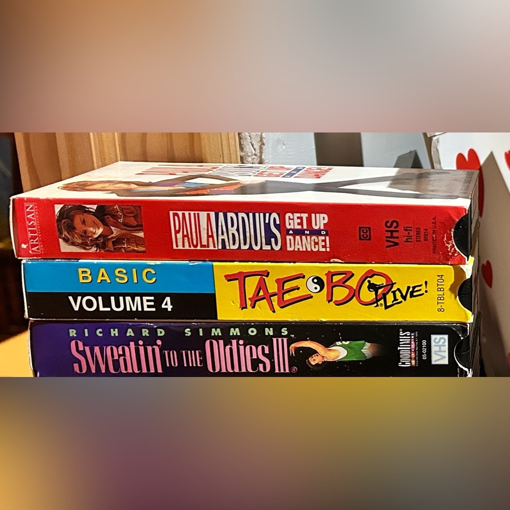 Exercise VHS Tapes